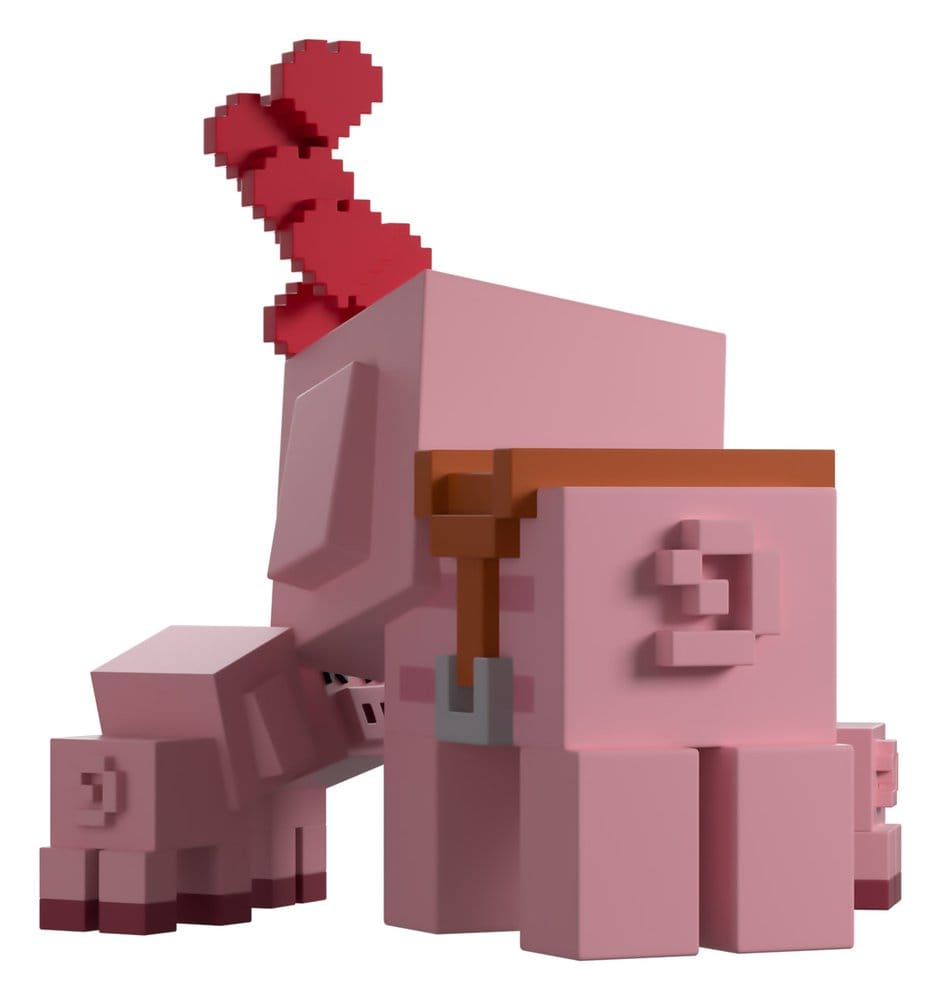 Minecraft Vinyl Figure Pig Family 8 cm - Image 2