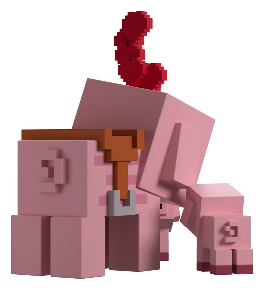 Minecraft Vinyl Figure Pig Family 8 cm - Image 3