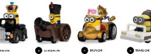 Minions Zoom Hero Pullback Vehicles with Figures Blind Box Assortment (12)