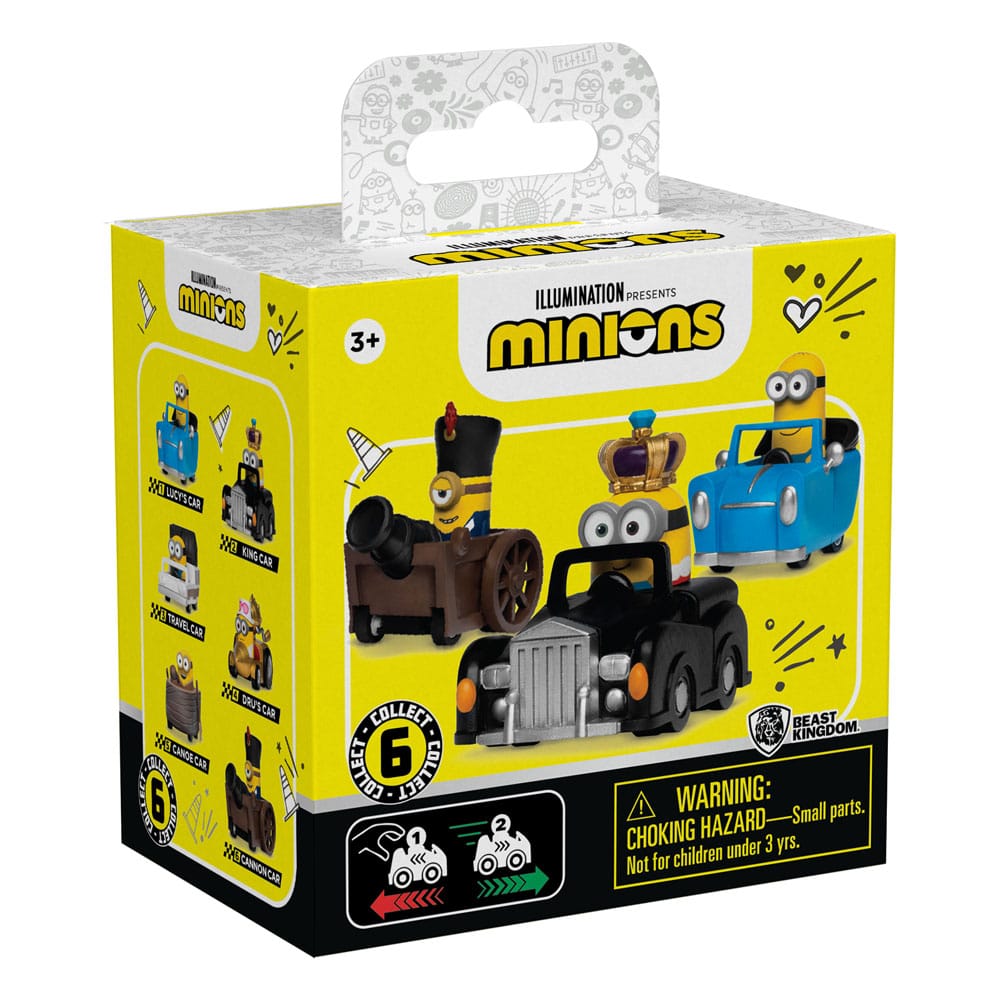 Minions Zoom Hero Pullback Vehicles with Figures Blind Box Assortment (12) - Image 3