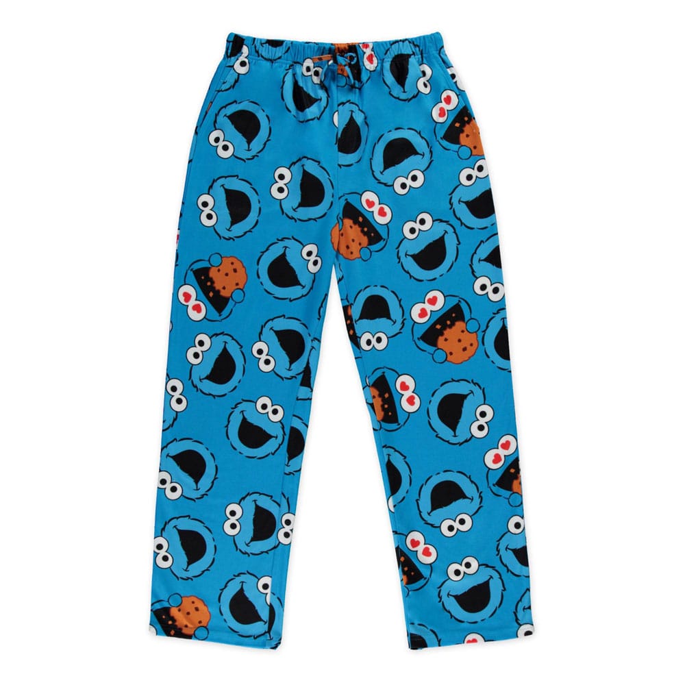 Sesame Street Jersey Pants Cookie Monster Size XL