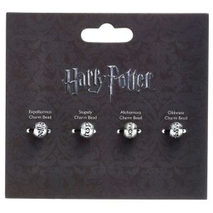 Harry Potter Set 4 assorted spell charm beads