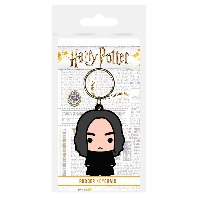 Harry Potter Severus Snape rubber keychain