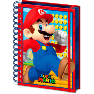 Nintendo Super Mario A5 wiro notebook