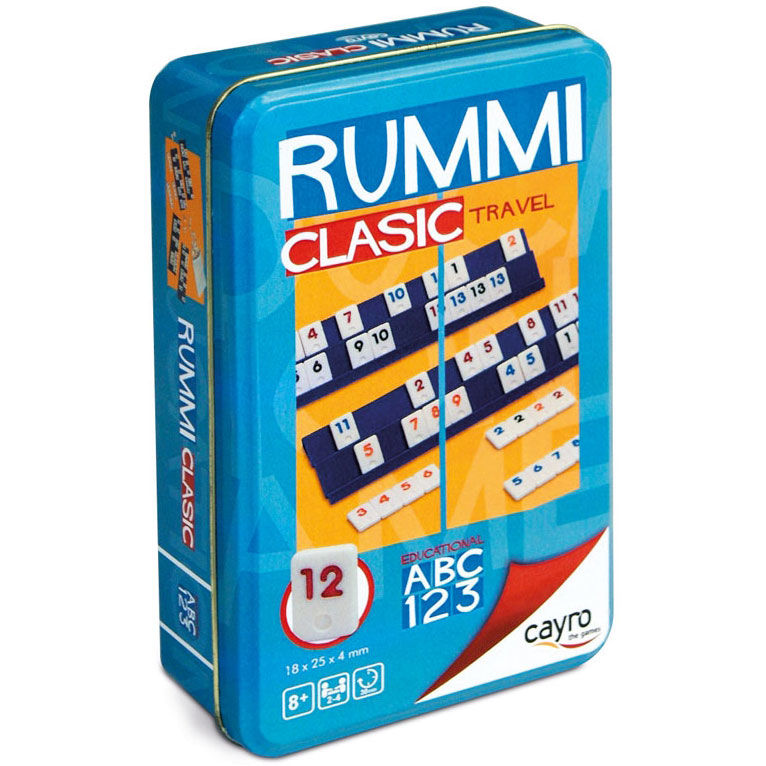 Metal box Rummi game travel - Image 2