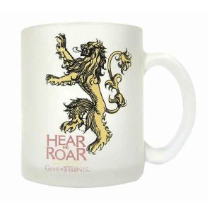 Game of Thrones Lannister translucent glass cup