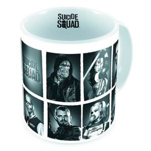 Suicide Squad characters mug