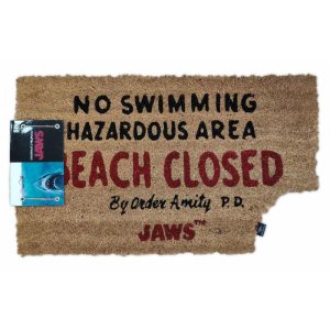 Jaws Beach Closed doormat
