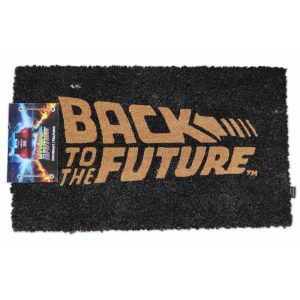 Back to the Future logo doormat