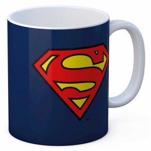 DC Comics Superman logo mug