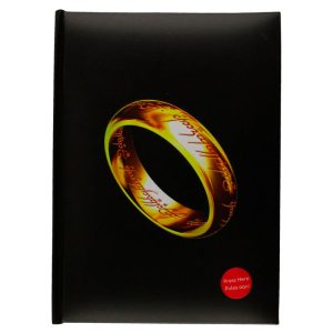 The Lord of the Rings unique ring light notebook