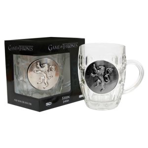 Game of Thrones Lannister glass jug