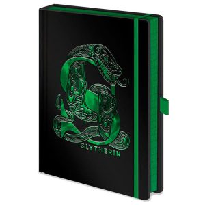 Harry Potter Slytherin premium A5 notebook