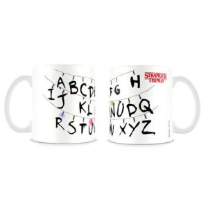 Stranger Things Alphabet mug