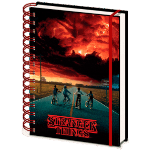 Stranger Things Mind Flayer lenticular A5 notebook