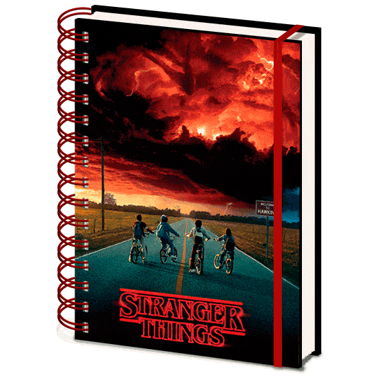 Stranger Things Mind Flayer lenticular A5 notebook