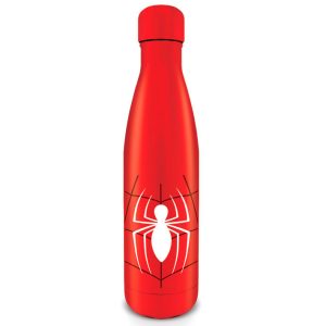 Marvel Spiderman Great Power metal bottle