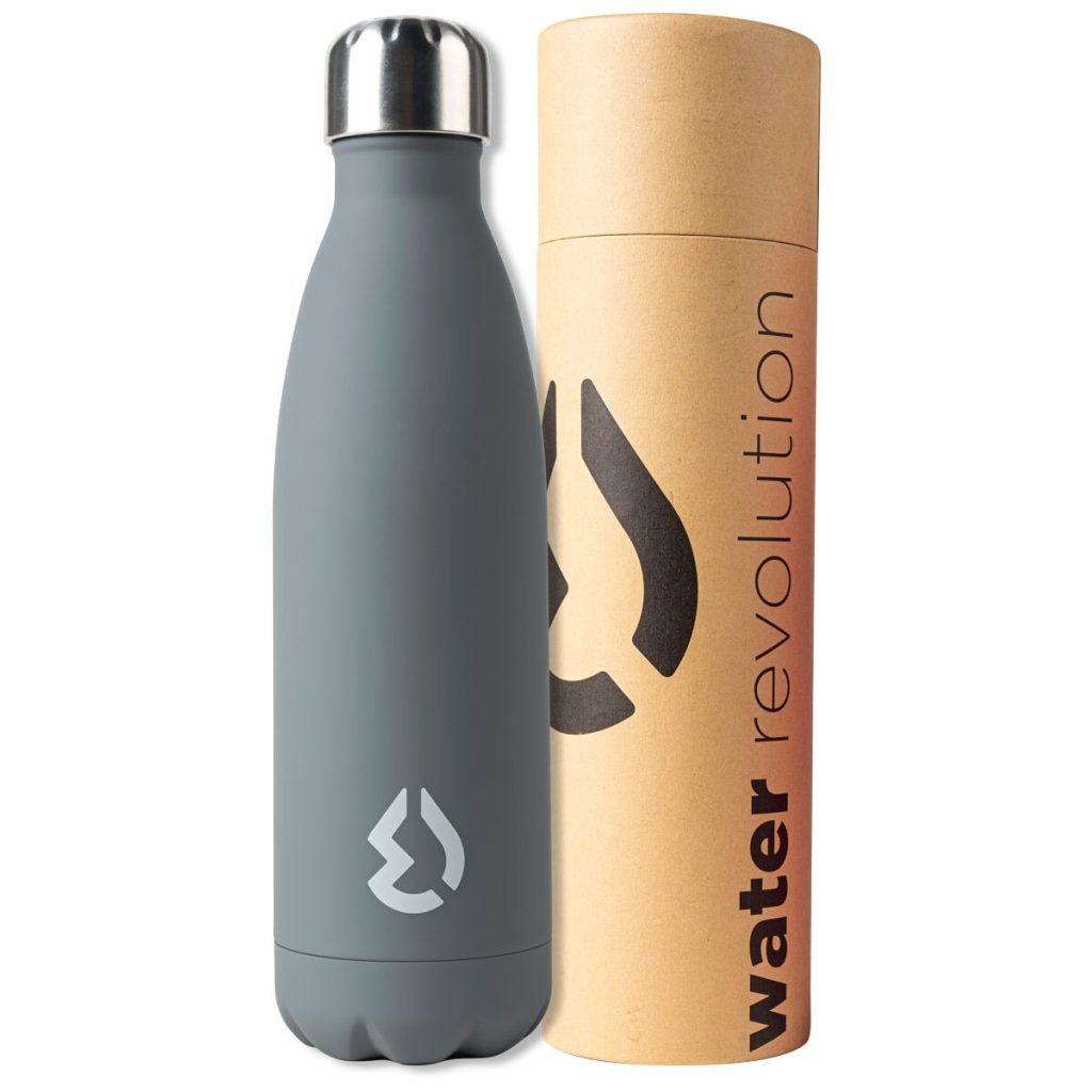 Water Revolution Grey water bottle 500ml