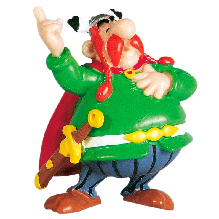 Asterix the Gallic Abraracurcix figure 6cm