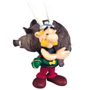 Asterix the Gallic Asterix with Boar figure 6cm