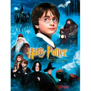 Harry Potter Philosophers Stone glass poster