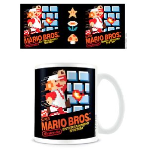 Nintendo Super Mario NES Cover mug
