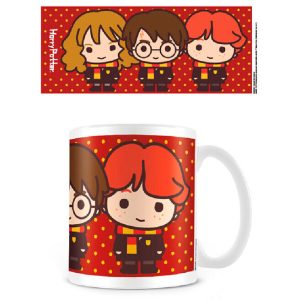 Harry Potter Harry Ron Hermione Chibi mug