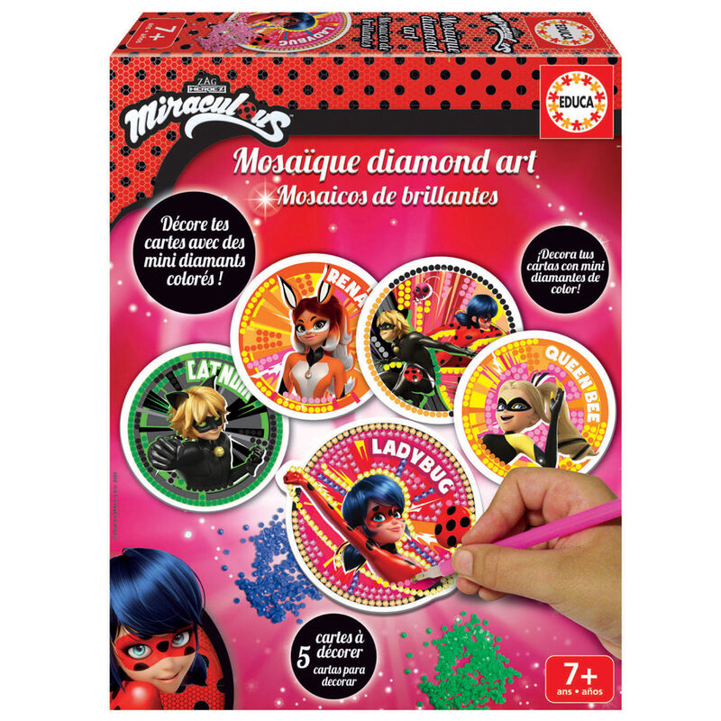 Miraculous Ladybug glitter mosaics - Image 2