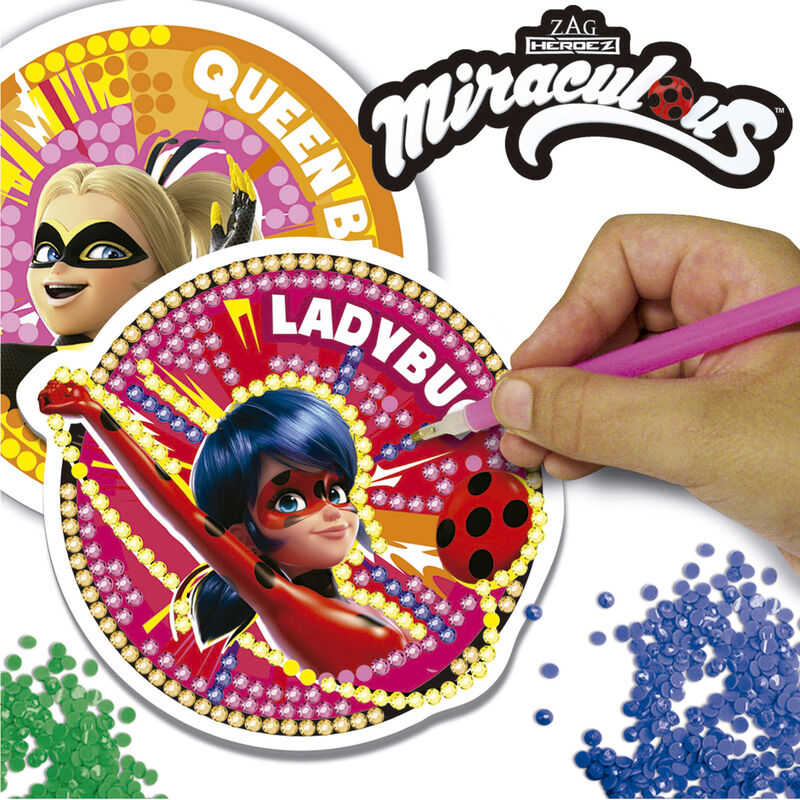 Miraculous Ladybug glitter mosaics - Image 4
