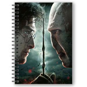 Harry Potter Harry vs Voldemort A5 3D notebook