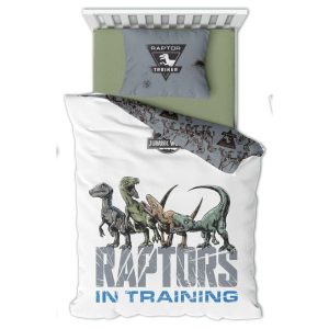 Jurassic World cotton duvet cover bed 90cm