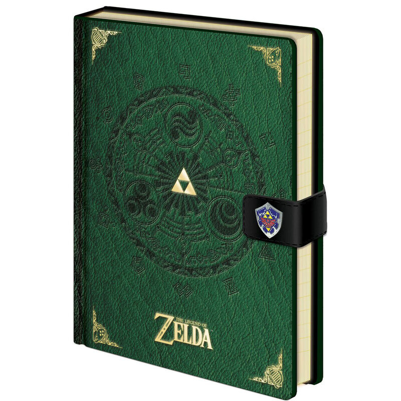 The Legend of Zelda Triforce premium A5 notebook