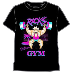 Rick and Morty Ricks Gym adult t-shirt