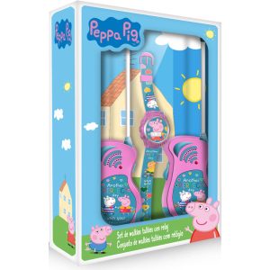 Peppa Pig Digital Watch set + Walkie Talkie
