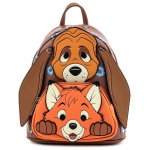 Loungefly Disney Fox and Hound Copper Todd backpack 26cm