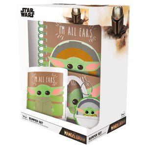 Star Wars The Mandalorian Yoda the Child Im All Ears gift set