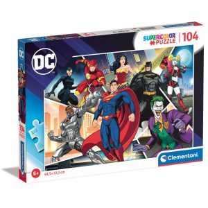 DC Comics Superheros puzzle 104pcs