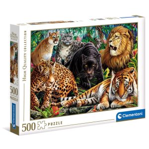 Wild Cats puzzle 500pcs