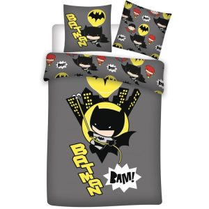 DC Comics Batman Chibi microfibre duvet cover bed 90cm