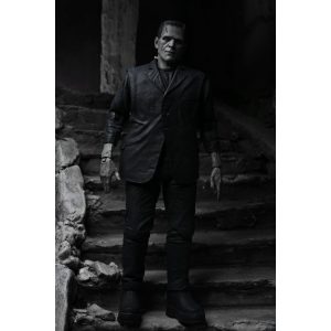 Universal Monsters Ultimate Frankensteins Monster Black and White figure 18cm