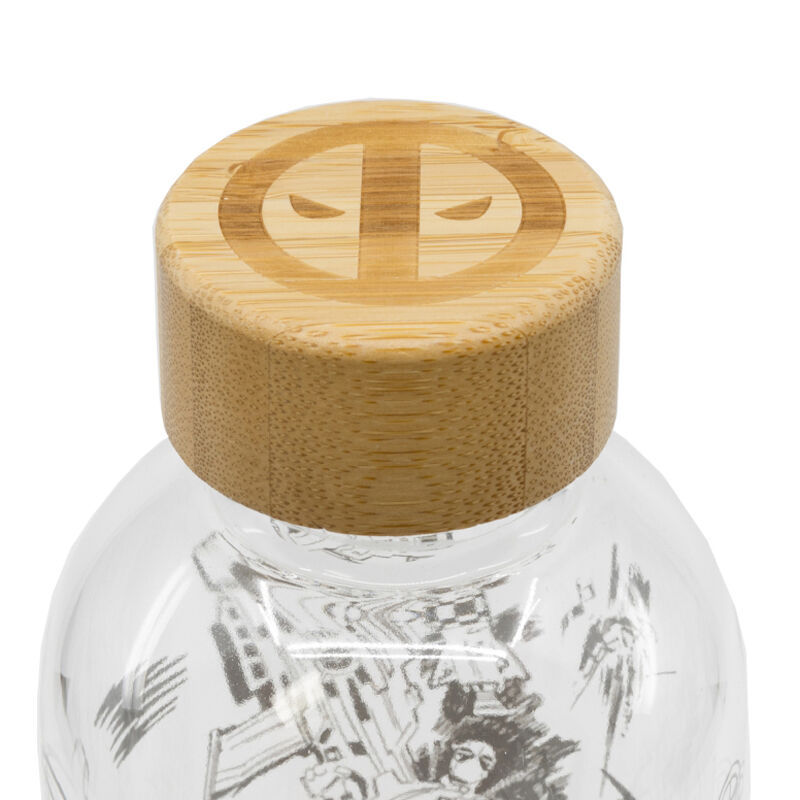 Marvel Deadpool glass bottle 1030ml - Image 4