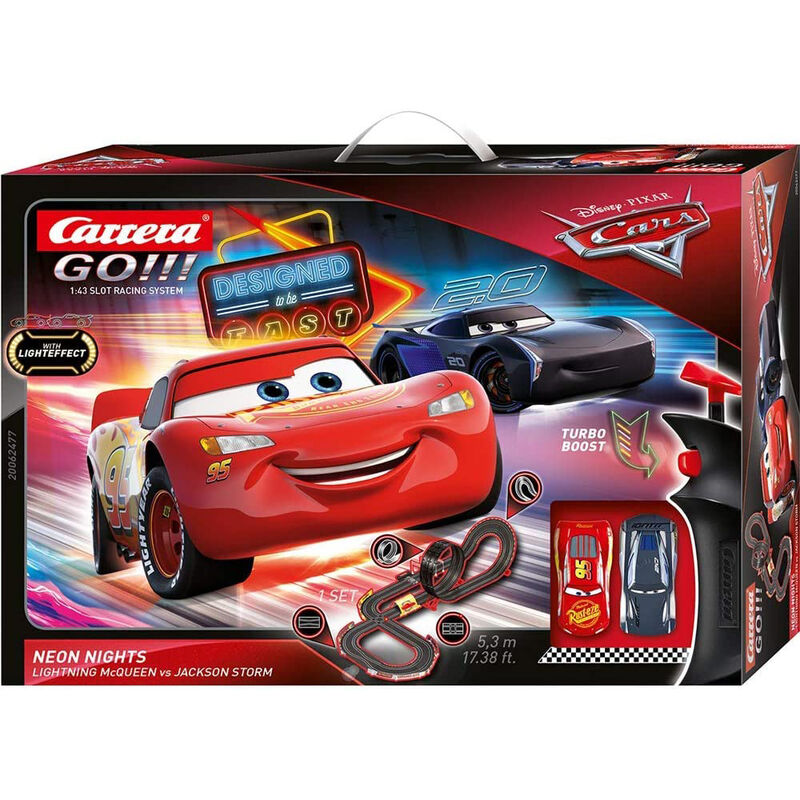 Disney Pixar Cars Rayo & Storm Racing circuit lights