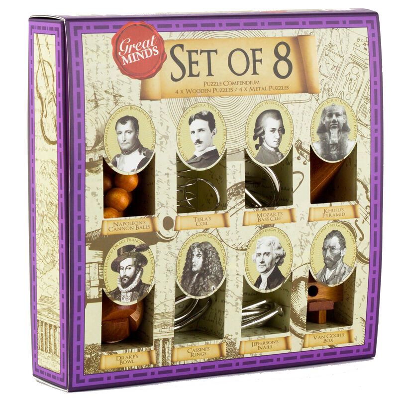The Great Minds set of 8 skill games