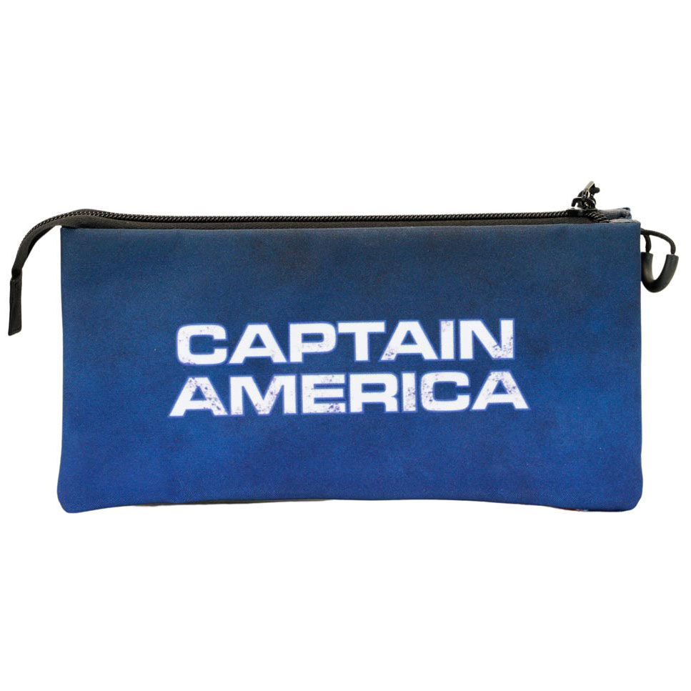 Marvel Captain America Full triple pencil case - Image 4