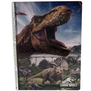 Jurassic World A4 notebook