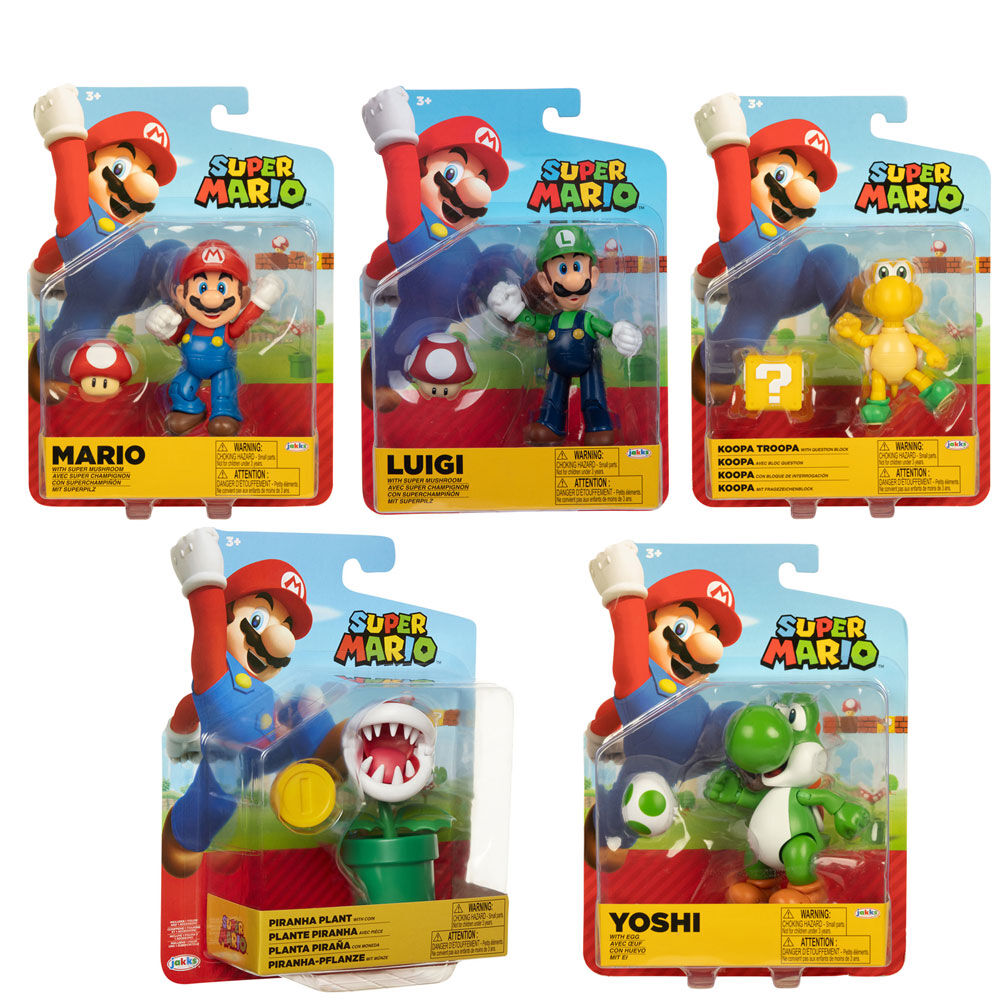 Super Mario Bros assorted figure 10cm
