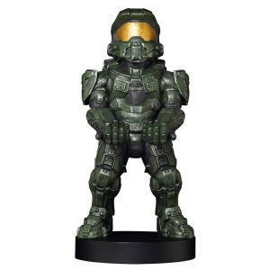 Halo Master Chief figure clamping bracket Cable guy 21cm