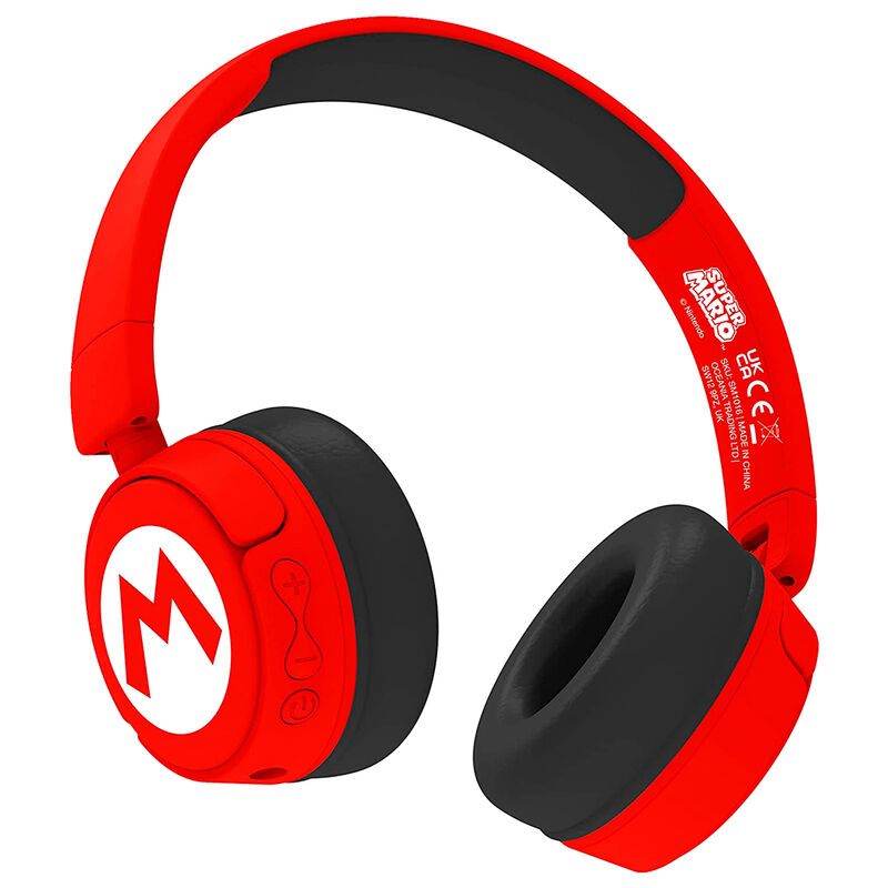 Super Mario Bros Logo wireless kids headphones - Image 5