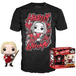 Set figure POP & Tee DC Comics Harley Quinn XL