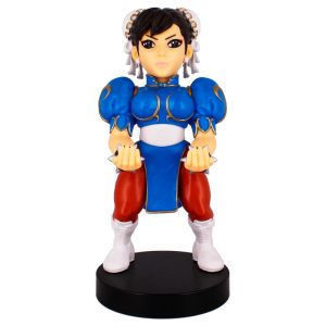 Street Fighter Chun Li figure clamping bracket Cable guy 20cm
